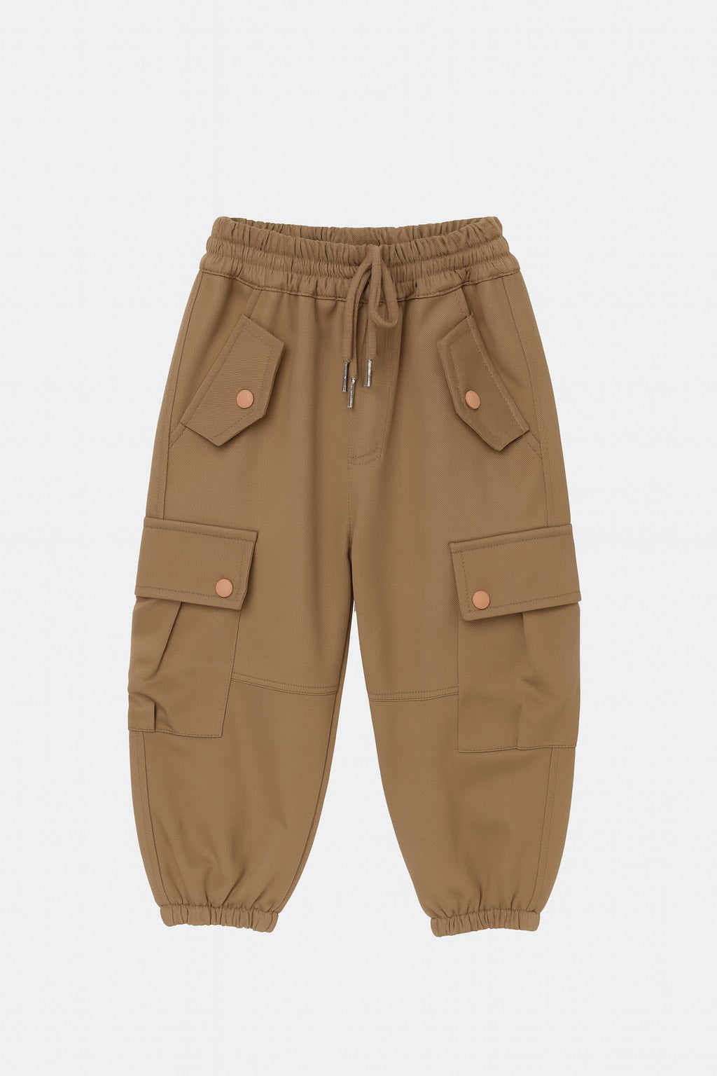 Brown Cargo Jogger Pant