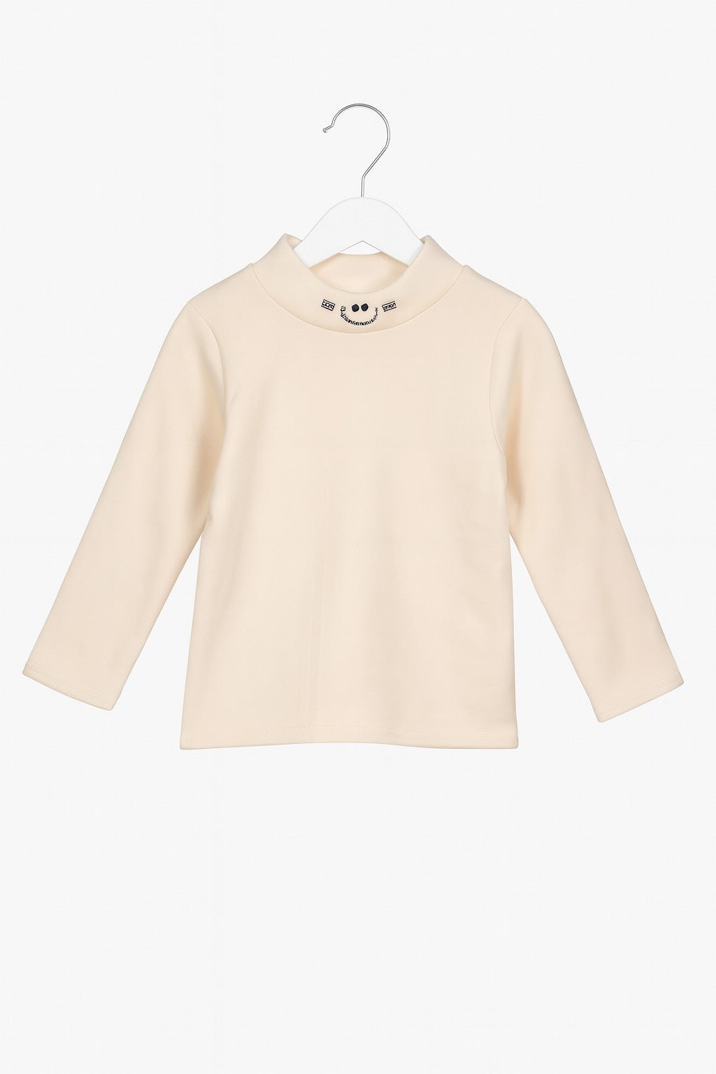 Cream Long Sleeve Top