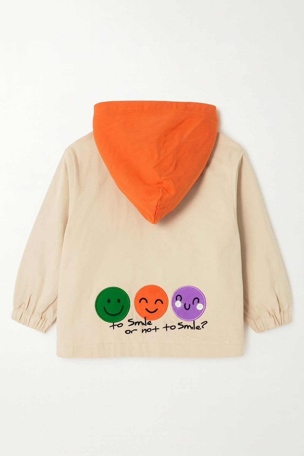 Playful Kids' Smiley Face Hoodie