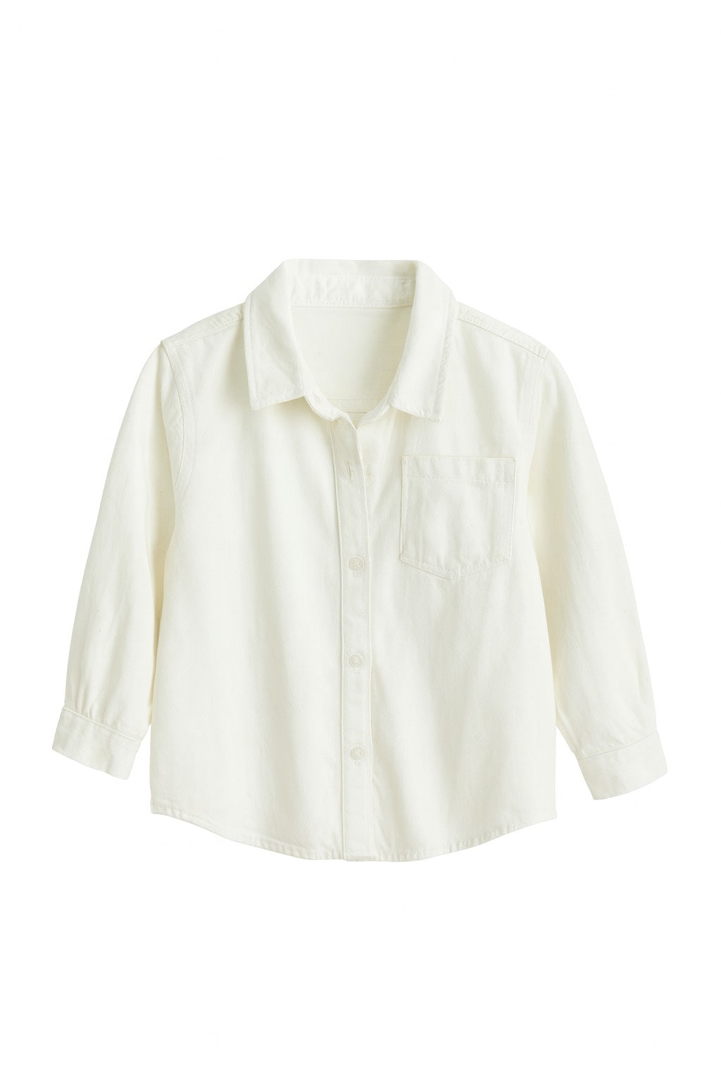 White Button-Up Shirt