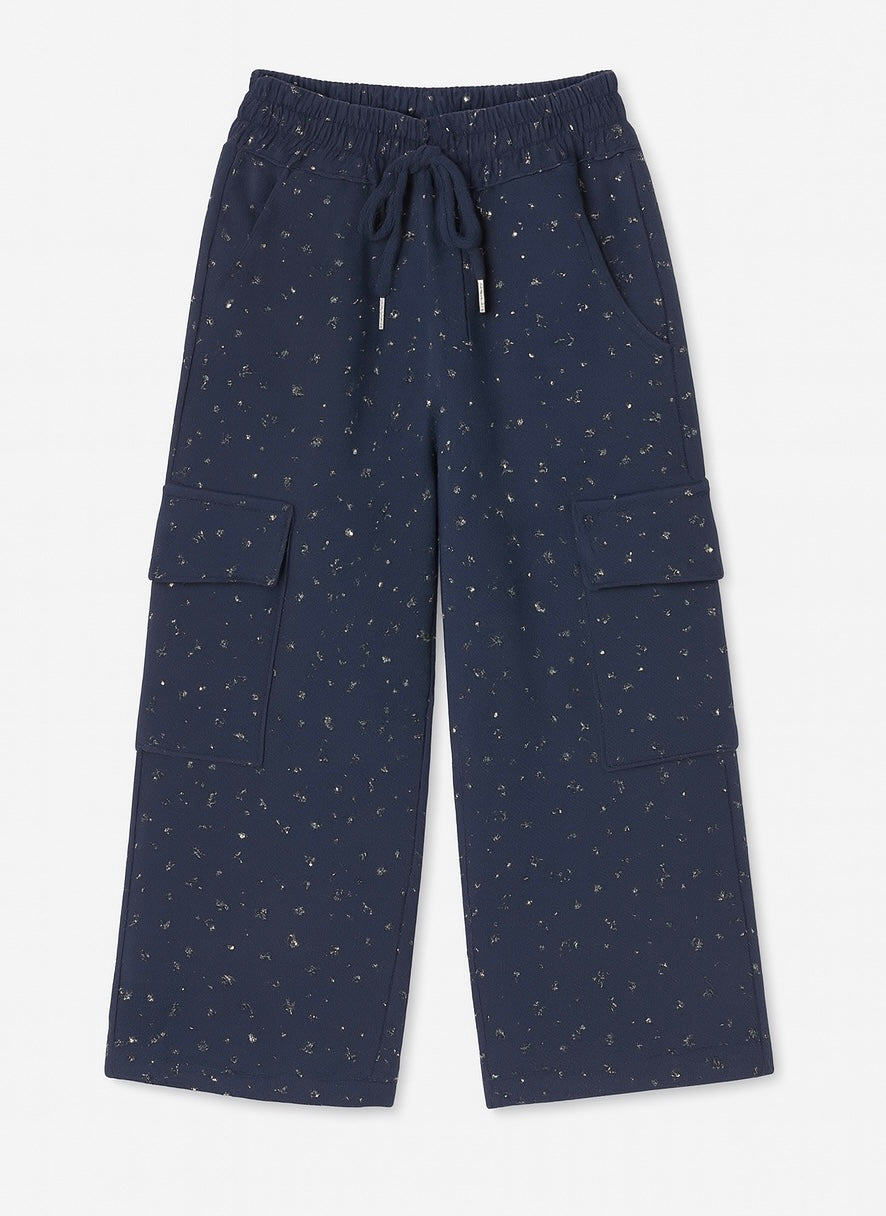 Navy Blue Cargo Pants