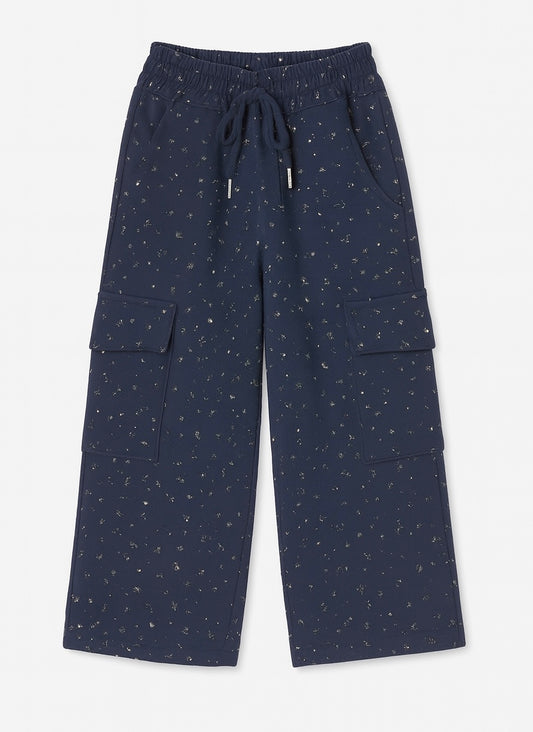 Navy Blue Cargo Pants