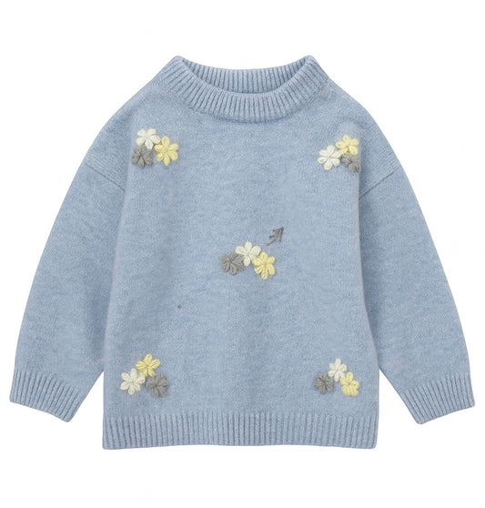 Light Blue Knit Sweater