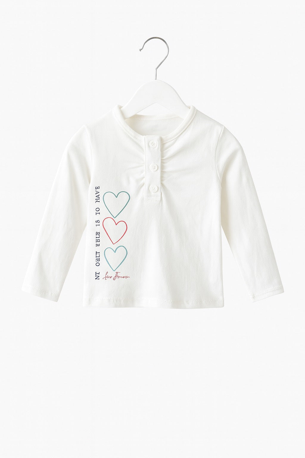 White Long Sleeve Top