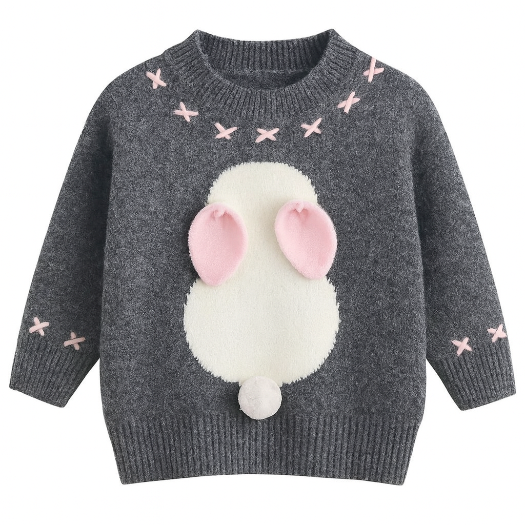 Bunny Sweater With Pink Ears