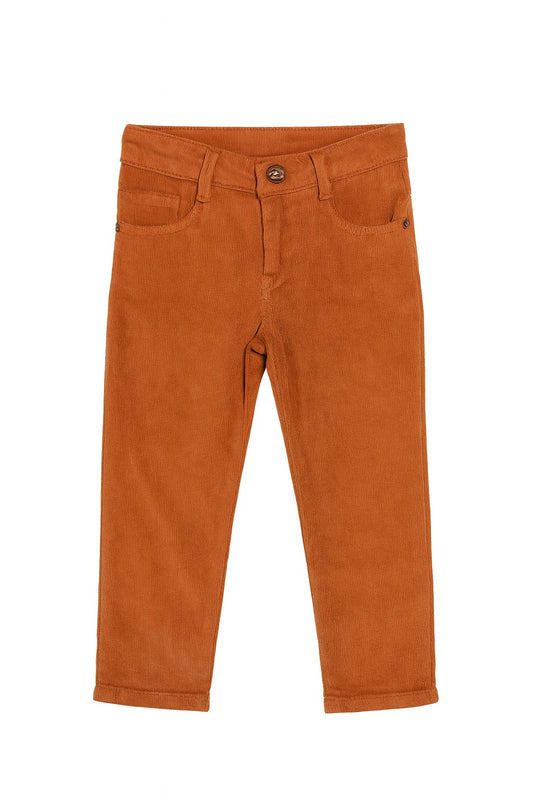 Rust Orange Corduroy Pant