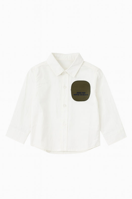 White Button-Up Shirt
