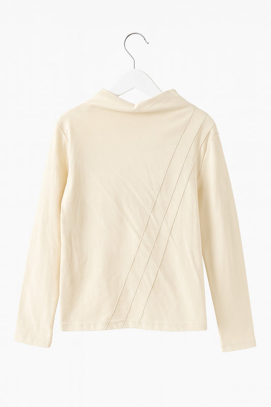Cream Long Sleeve top