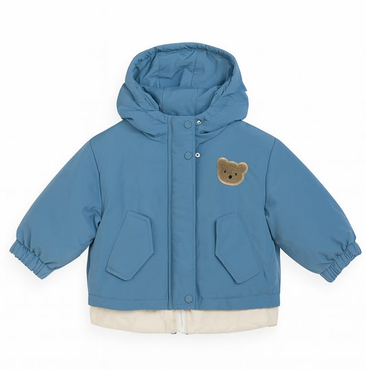 Adorable Baby Blue Winter Jacket