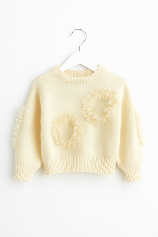 Soft Yellow Knit Sweater