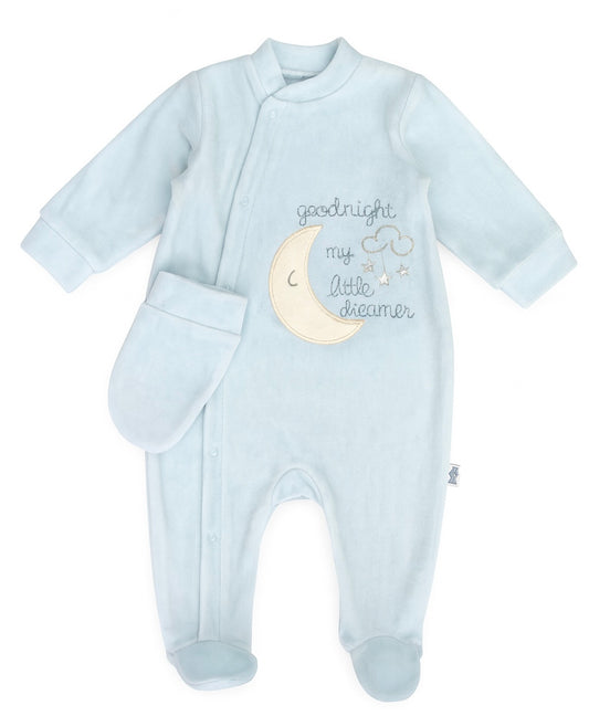 “Goodnight My Little Dreamer” Footed Romper