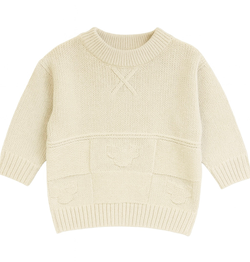 Cozy Cream Knit Sweater