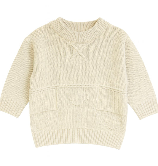 Cozy Cream Knit Sweater
