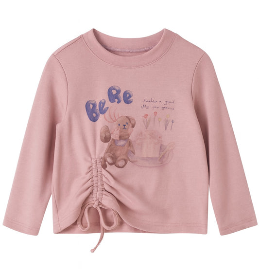 Pink Long-Sleeve Top