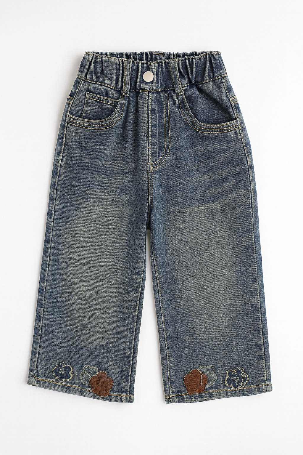 Playful Denim with Fun Cloud Details