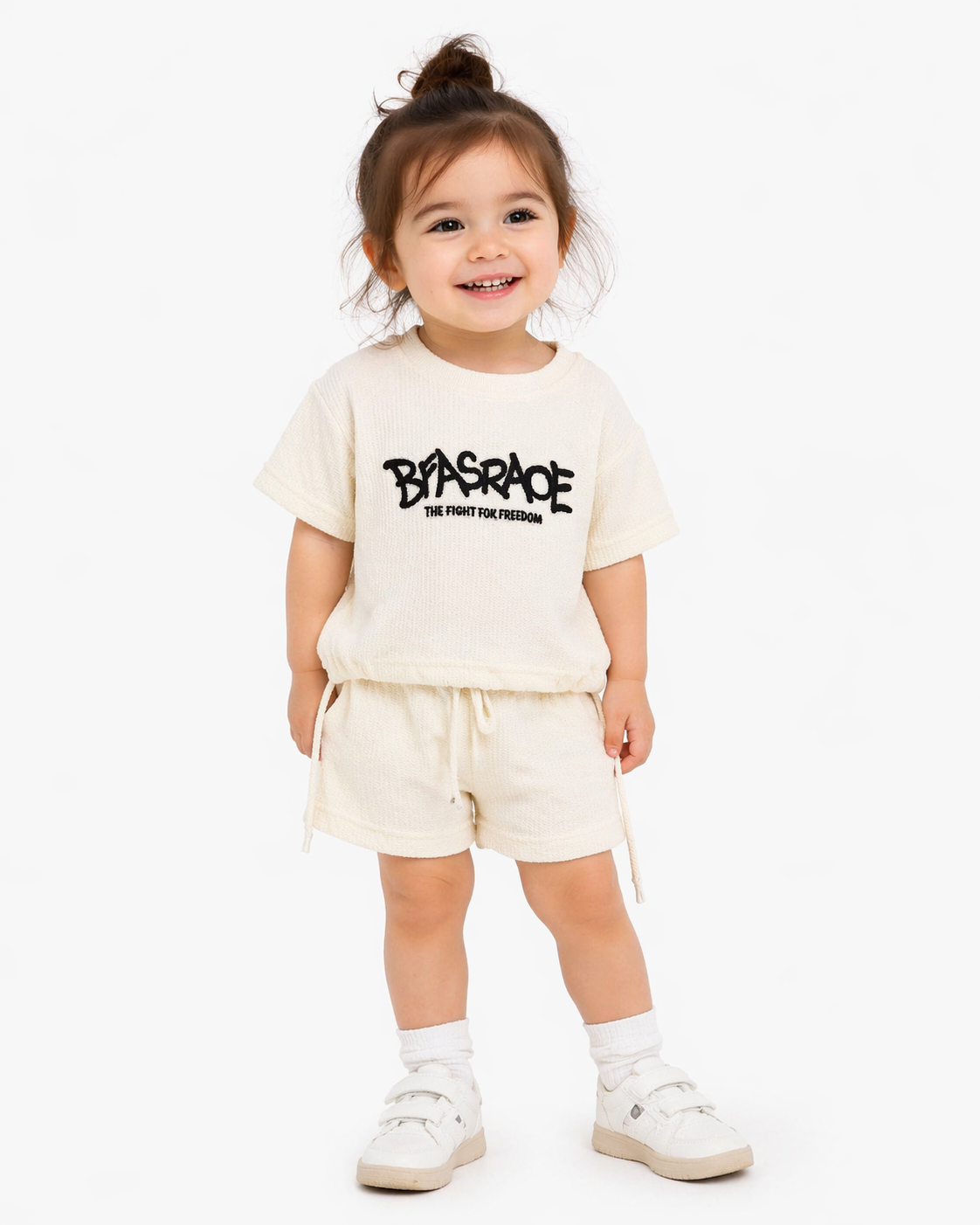 Soft Knit Cream T-Shirt