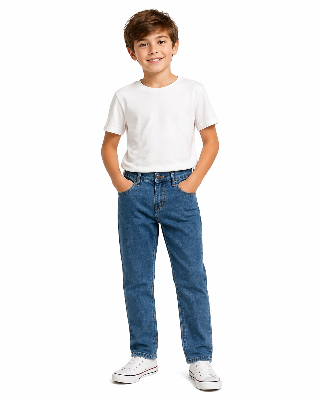 Boys Classic Blue Denim Jeans