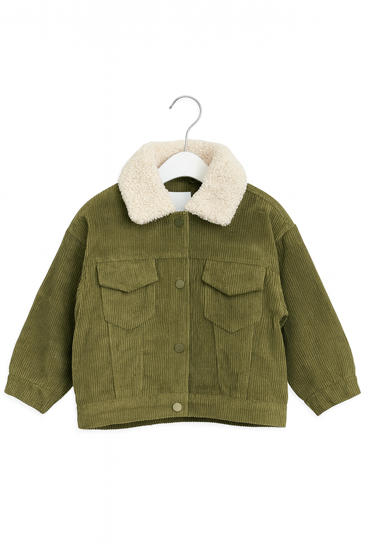 Olive Green Corduroy Jacket
