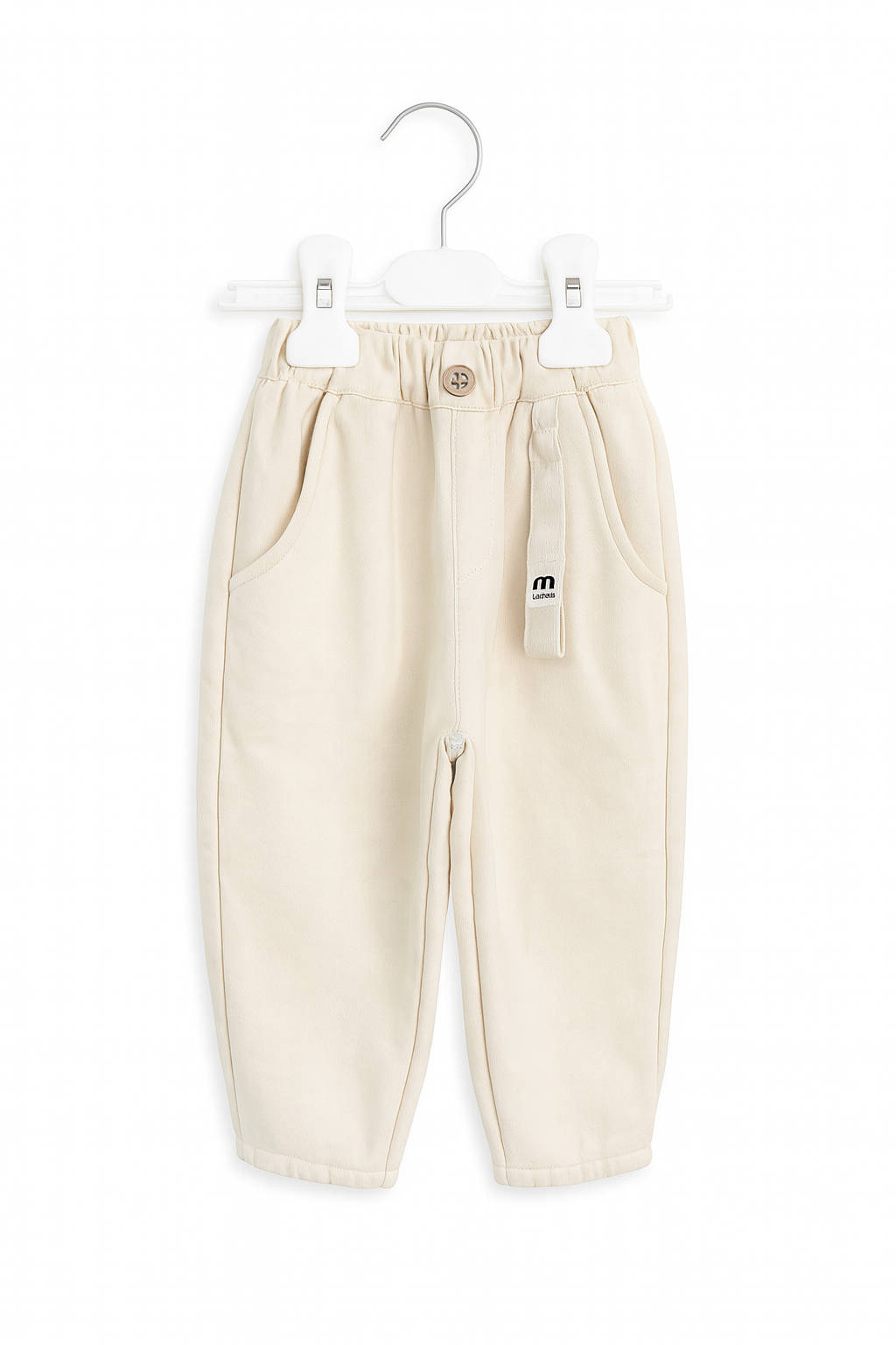 Cream Waist Pants