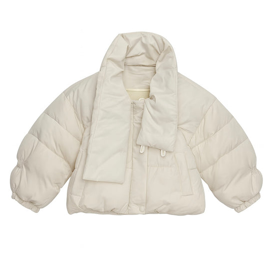 Cream Puffer Jacket