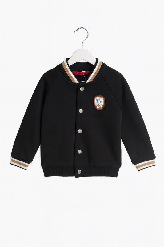 Black Varsity Jacket