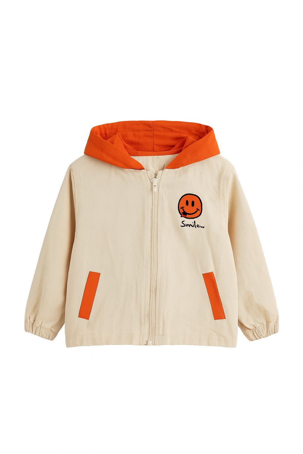 Playful Kids' Smiley Face Hoodie