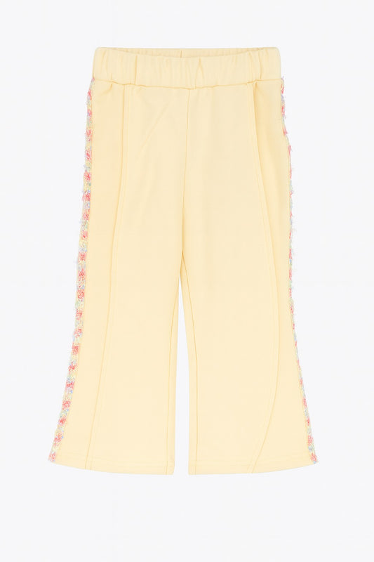 Yellow Flared Pants