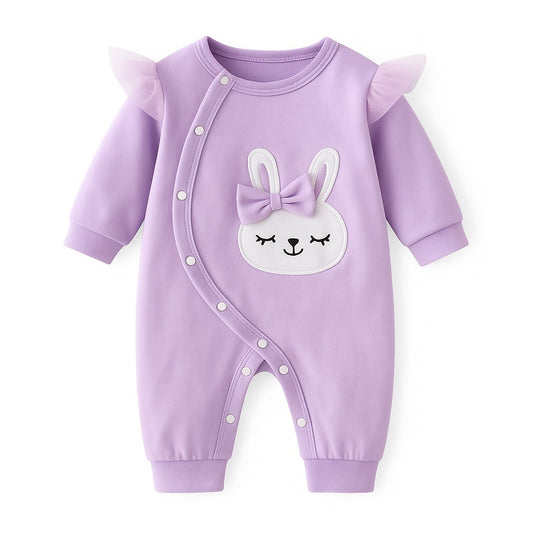 Lavender Baby Romper