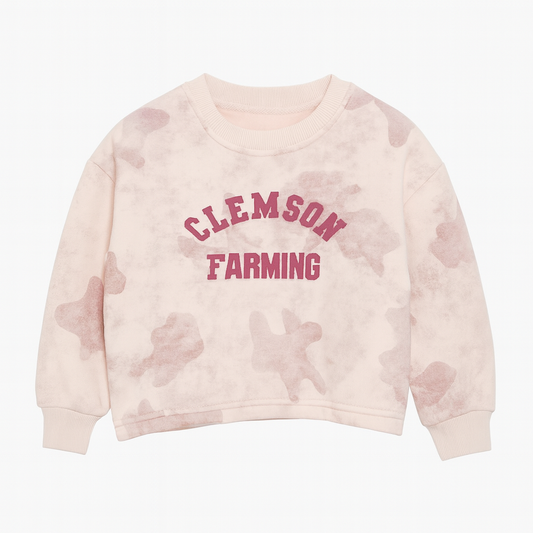 Pink Tie-Dye Sweatshirt