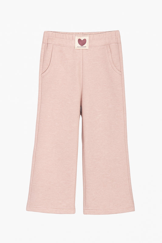 Light Pink Wide-leg Pant