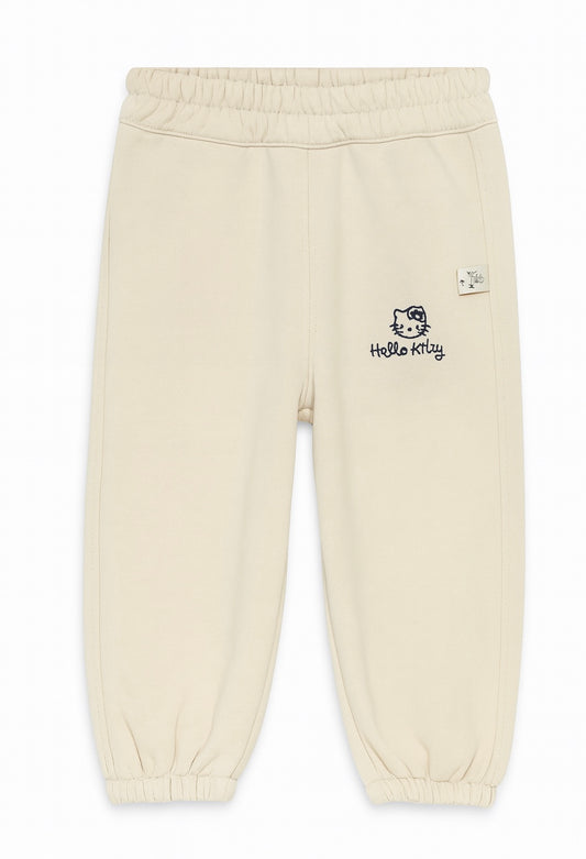 Hello Kitty Beige Jogger Pant