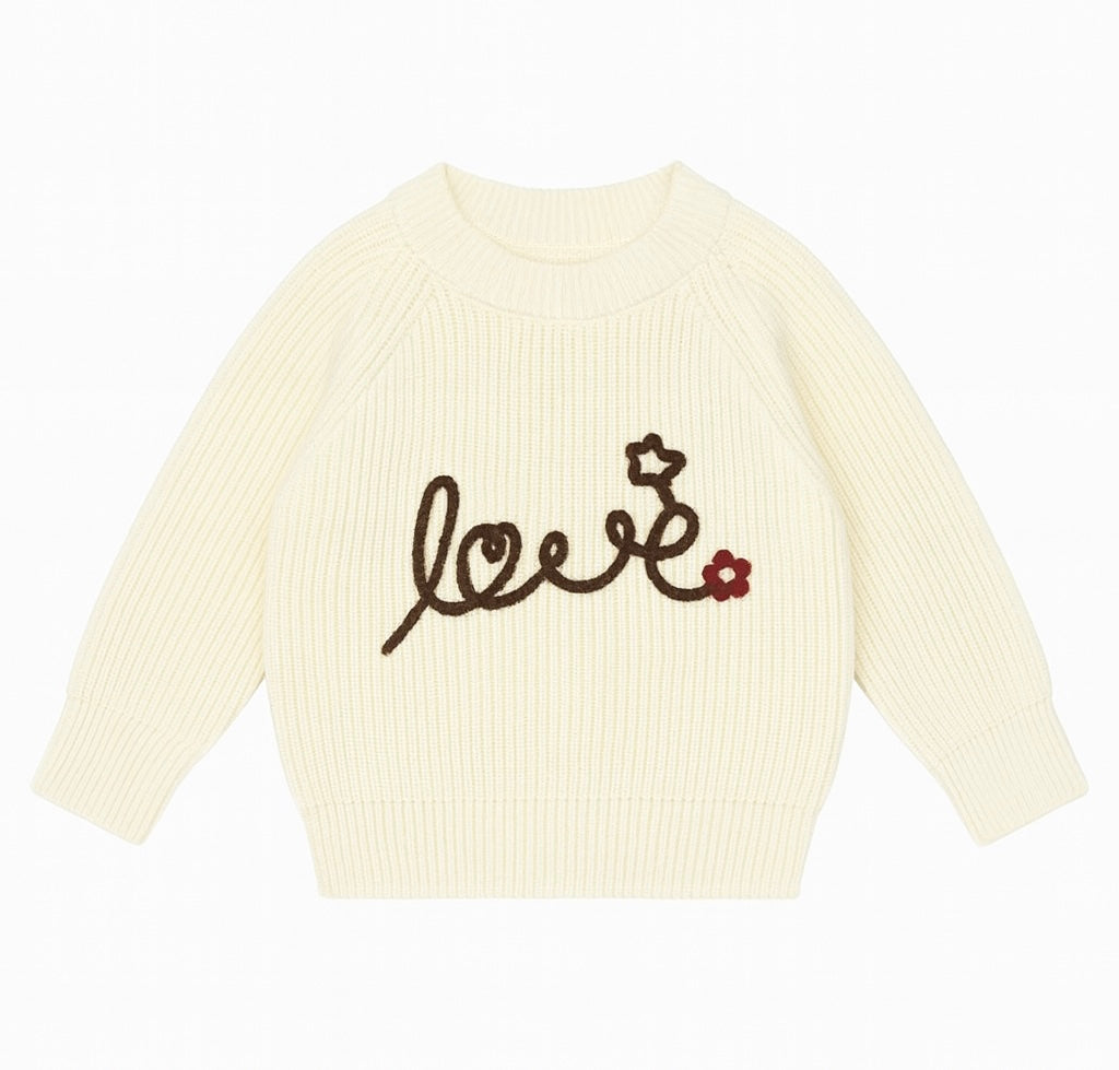 Cozy Cream Knit Sweater