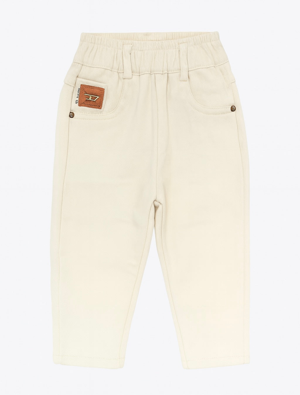 Cream fleece Pants