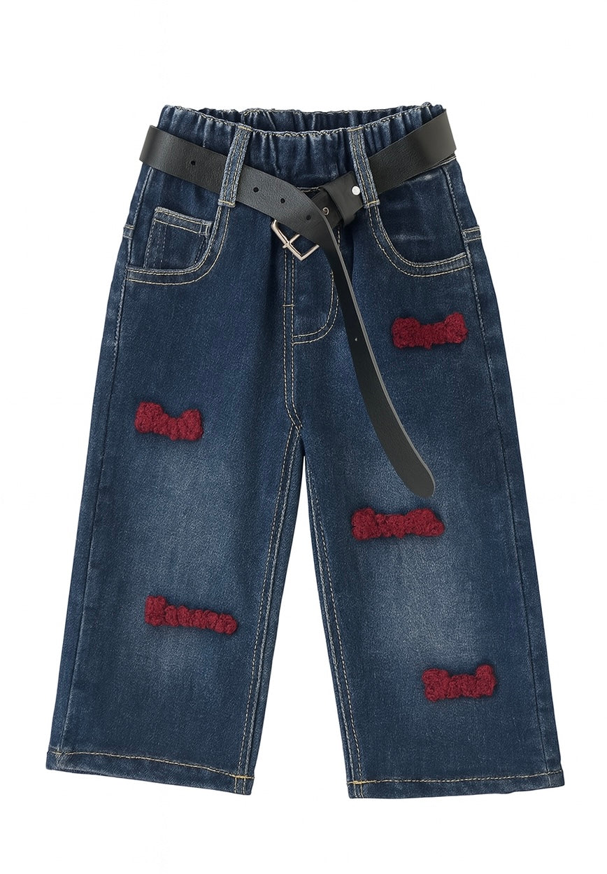 Dark Blue Denim Jeans