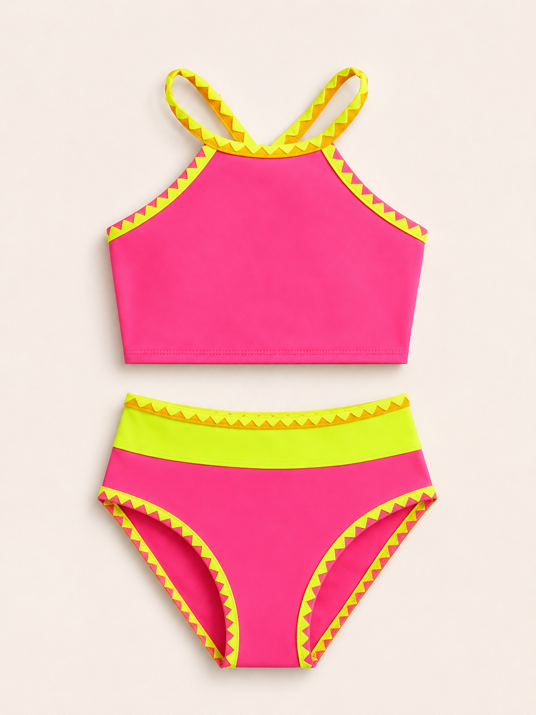 Neon Pop Girls Bikini Set