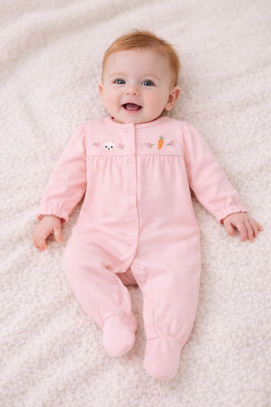 Sweet Pink Baby Sleeper