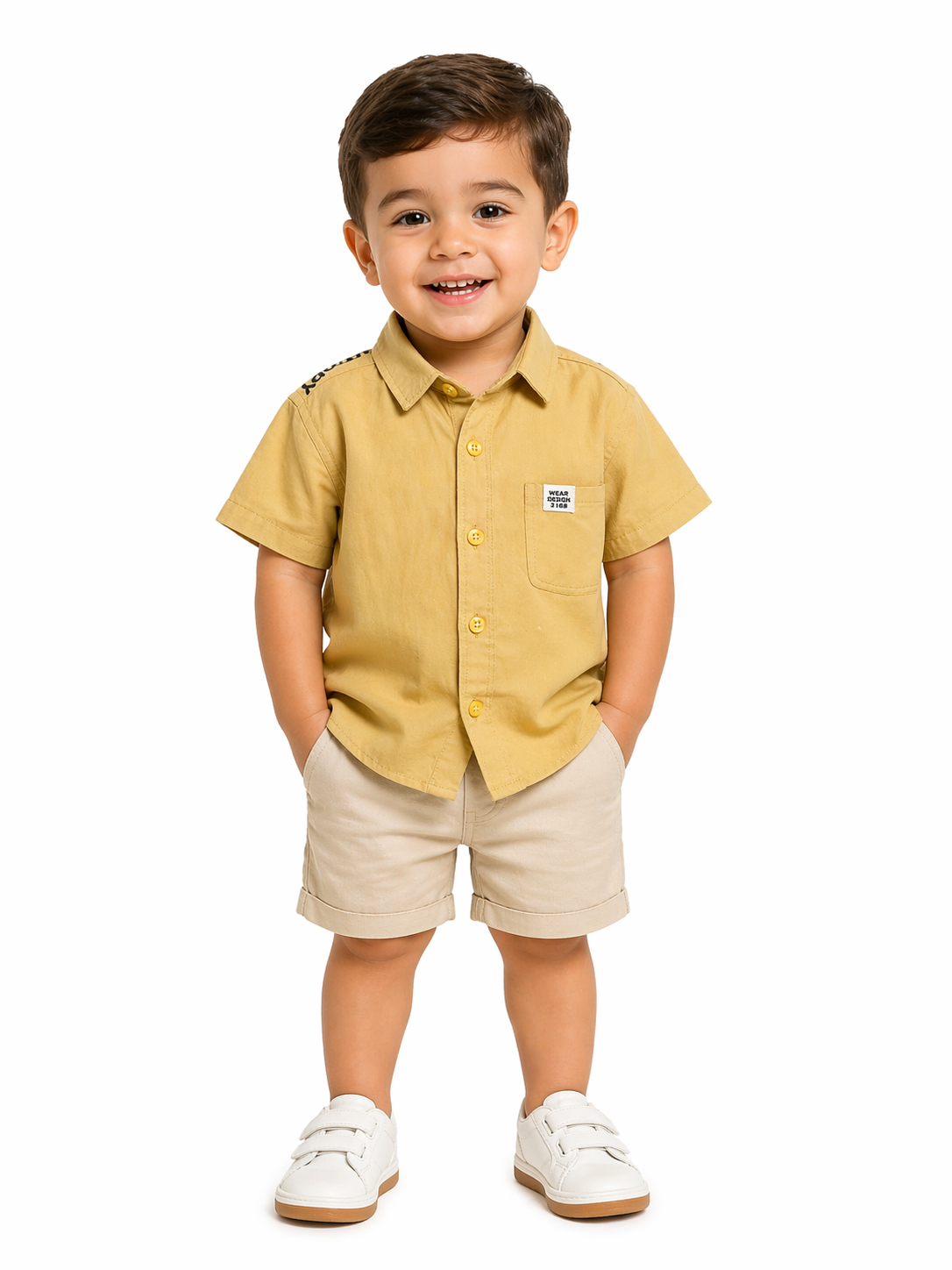 Mustard Short Sleeve Shirt