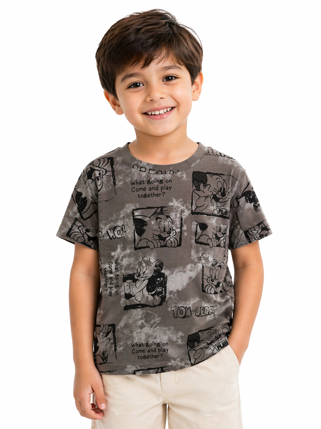 Tom & Jerry All-Over Print T-Shirt