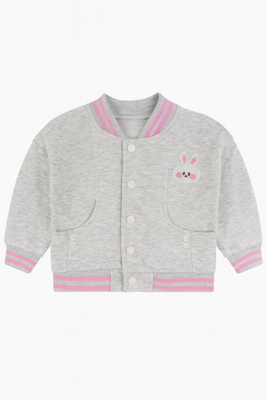 Grey Varsity Jacket