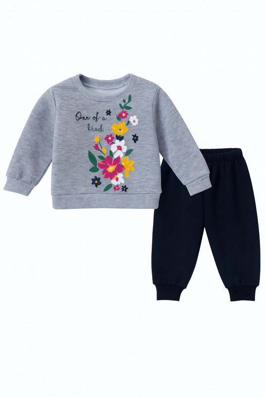 Grey Fleece Set
